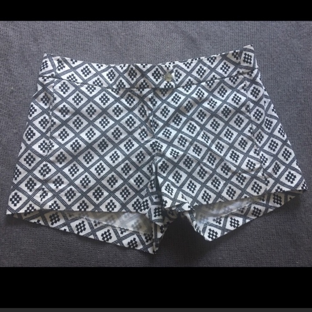 J crew patterned shorts